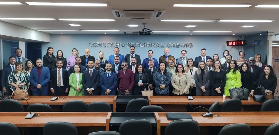 Seccional Mineira realiza encontro com delegados e procuradores de prerrogativas