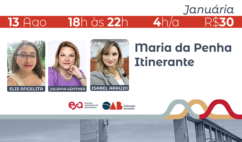 JANUÁRIA | MARIA DA PENHA ITINERANTE
