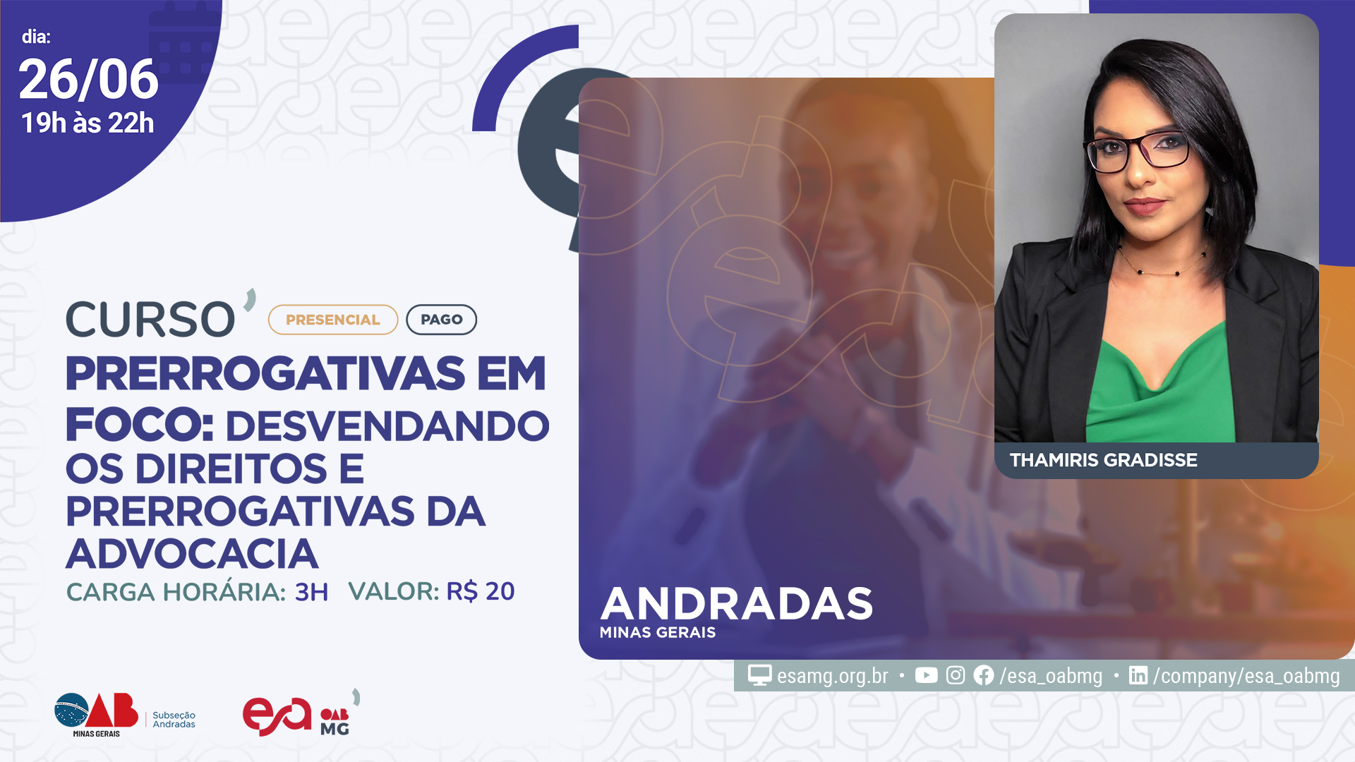 PRERROGATIVAS EM FOCO: DESVENDANDO OS DIREITOS E PRERROGATIVAS DA ADVOCACIA EM ANDRADAS