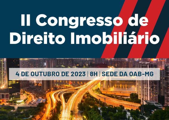 OAB-MG realizará congresso para debater Direito Imobiliário