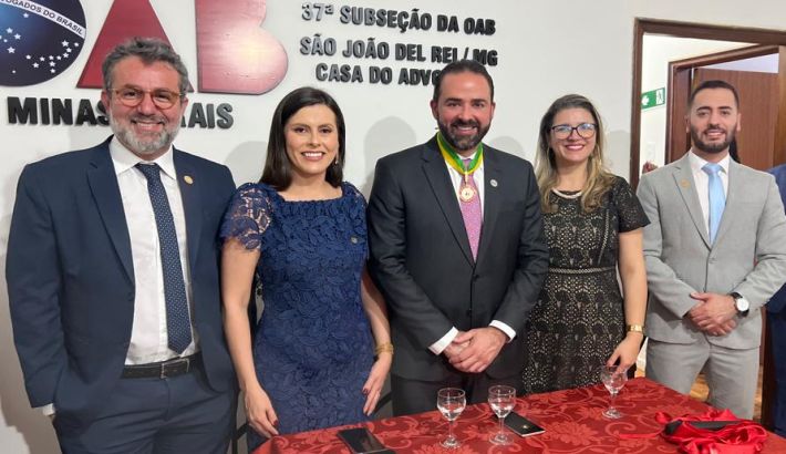 Presidente da OAB-MG inaugura sede da Subseção de São João Del Rei