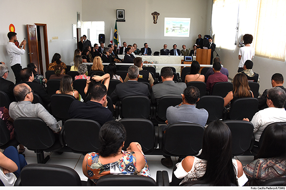 Lançamento do projeto de construção do novo Fórum de Francisco Sá
